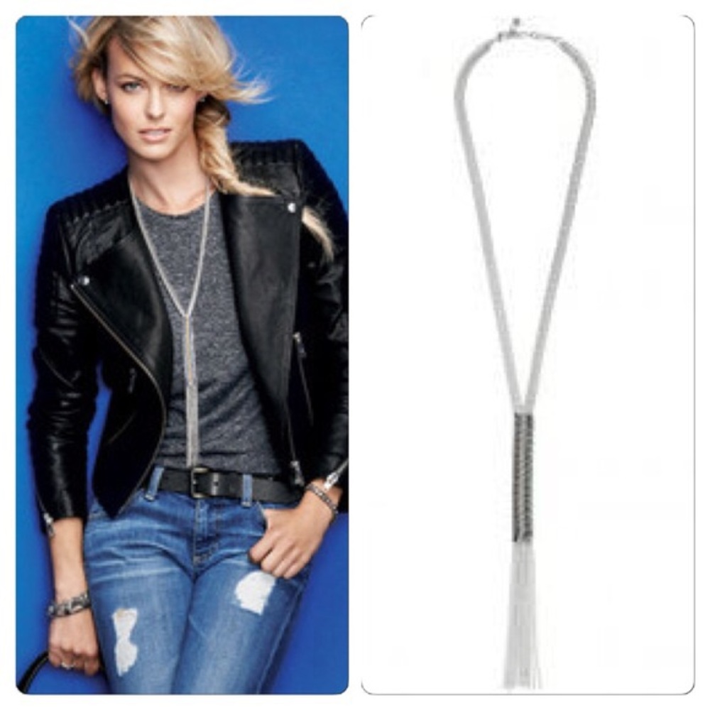 Stella and Dot Tessa Fringe Necklace